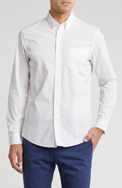 Button Down Collar Dress Shirt