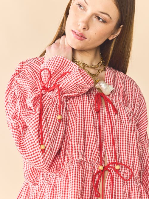 Eddy Isle Top X Rainey Collaboration In Red