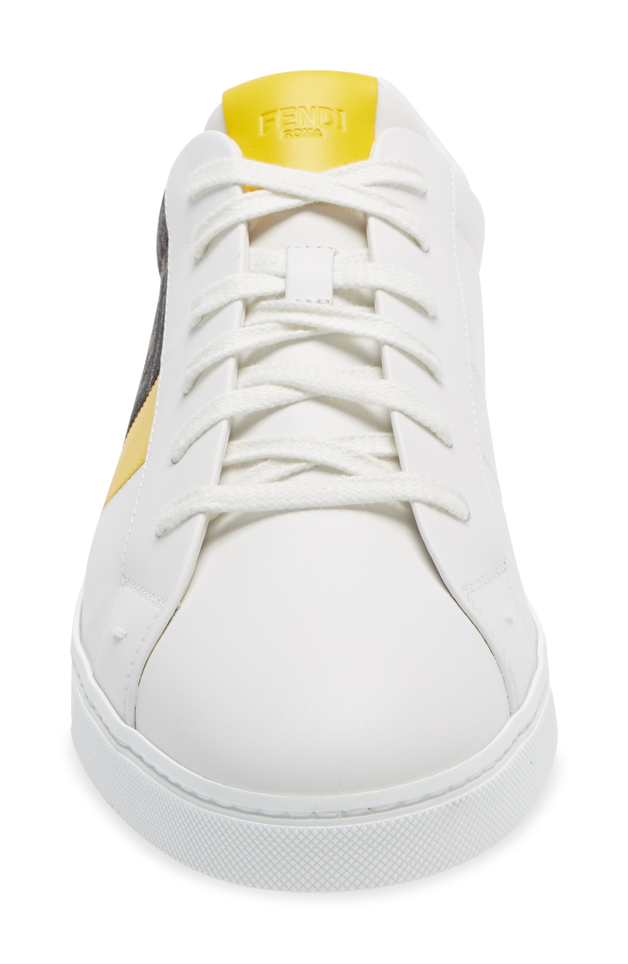 Fendi FF Logo Low Top Sneaker, Alternate, color, 
