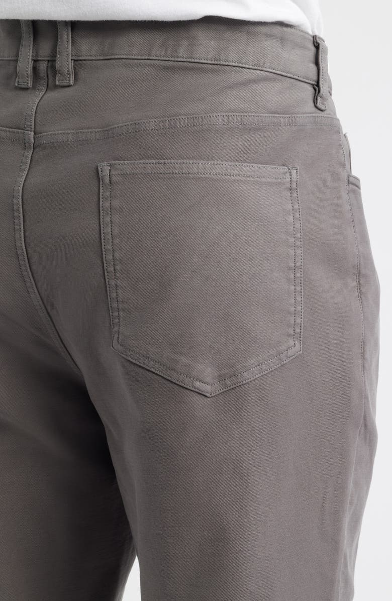 Johnston & Murphy XC Flex<sup>®</sup> Stretch Straight Leg 5-Pocket Pants, Alternate, color, Gray