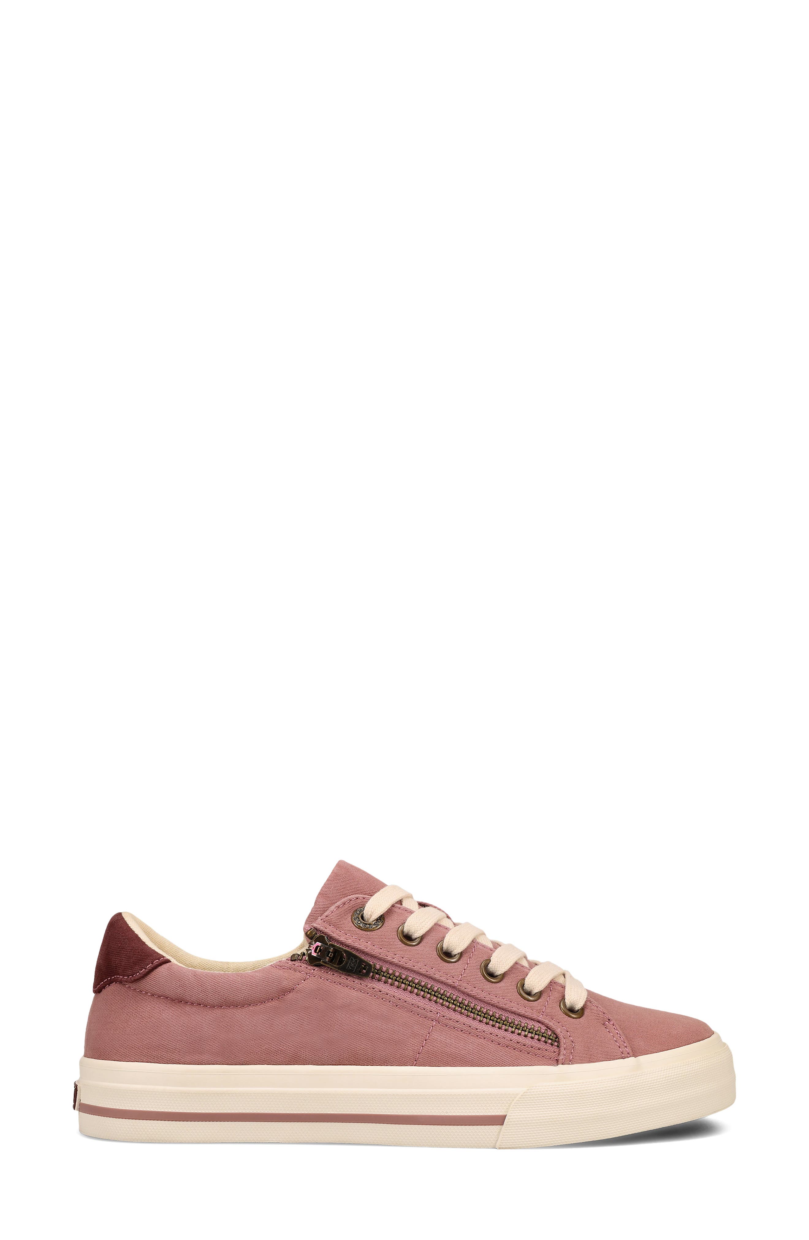 Z-Soul Platform Sneaker, Alternate, color, DUSTY ROSE/ WINE