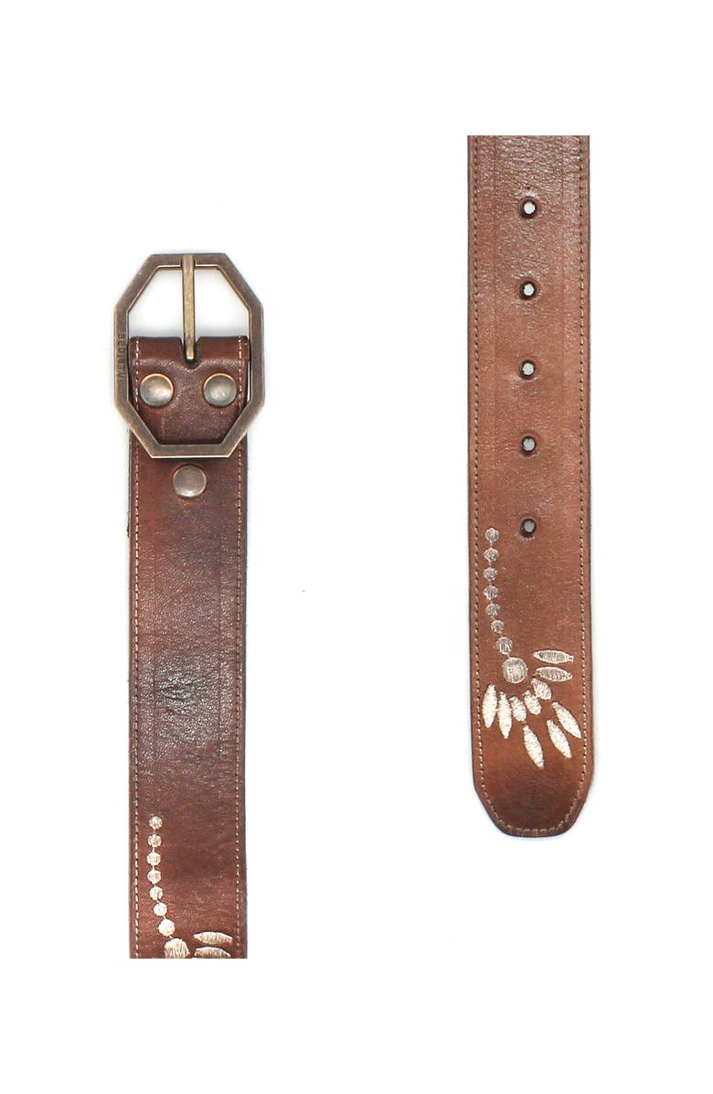 Bed Stu Mohawk Belt, Alternate, color, Teak Rustic
