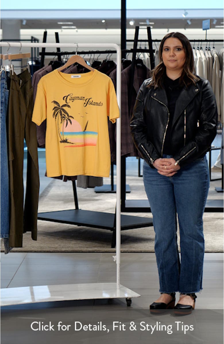 Cayman Islands Oversize Cotton Graphic T-Shirt, sales video thumbnail