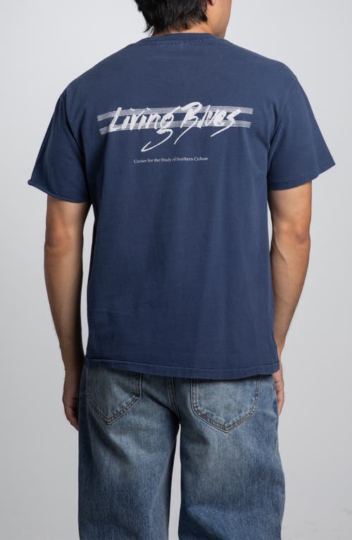 Elwood Vintage Living Blues Tee In Multi