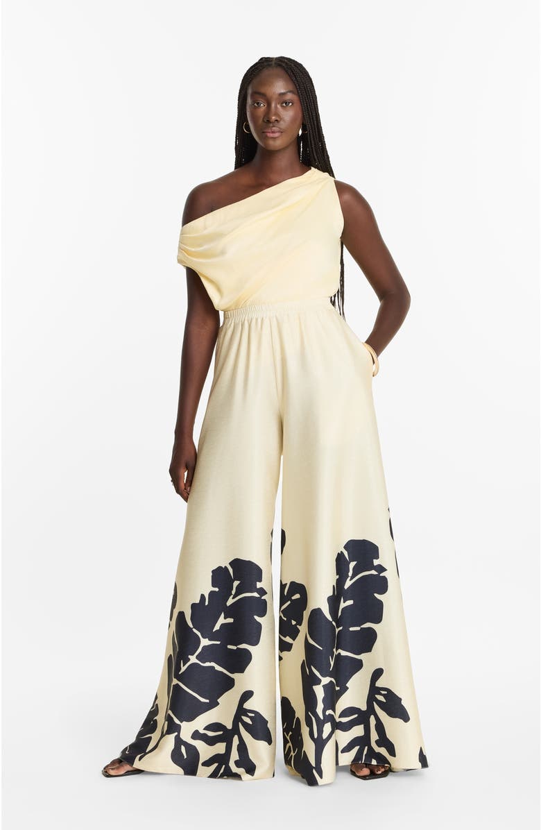 DIARRABLU Nala Noir Wide-Leg Palazzo Jant Pants, Main, color, Nala Noir