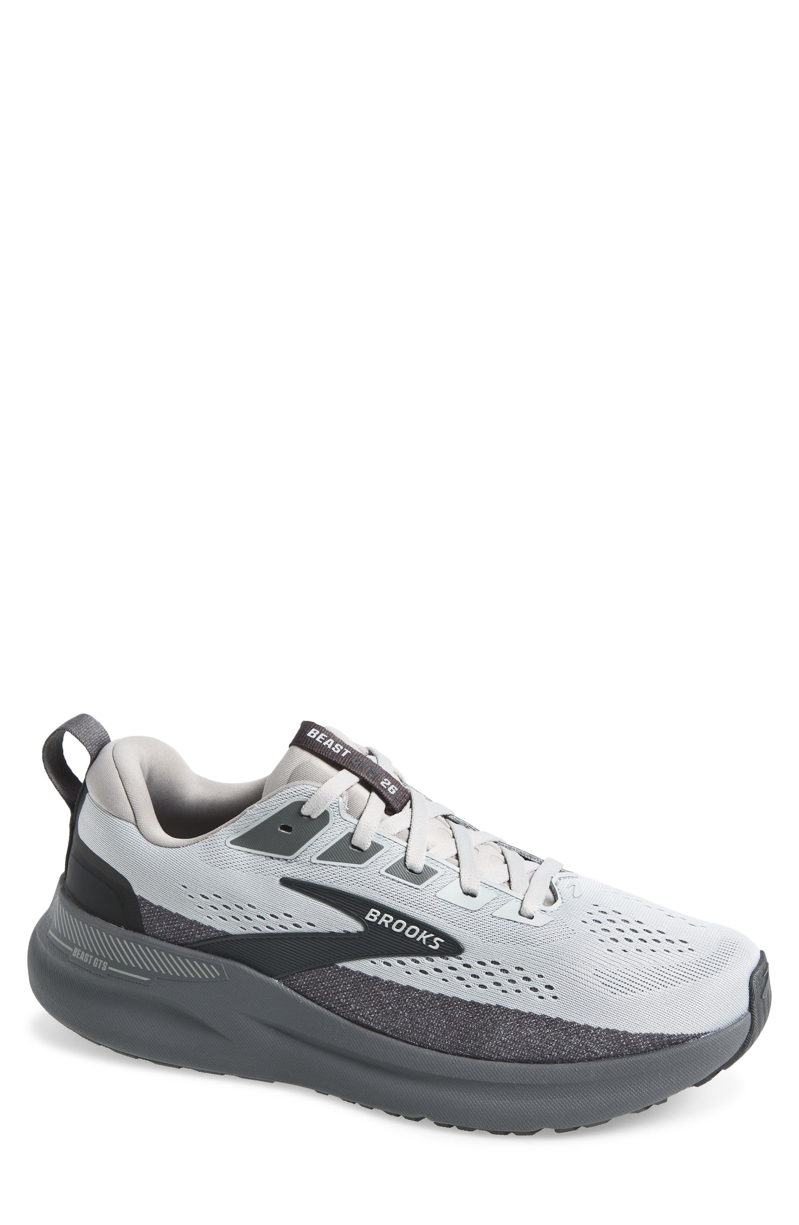 Beast GTS 26 Running Shoe, Main, color, GRAY/ GRAY/ BLACKENED PEARL