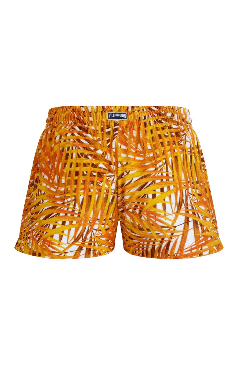 Vilebrequin Women's Palm Leaves Printed Terry Swim Shorts, Alternate, color,
