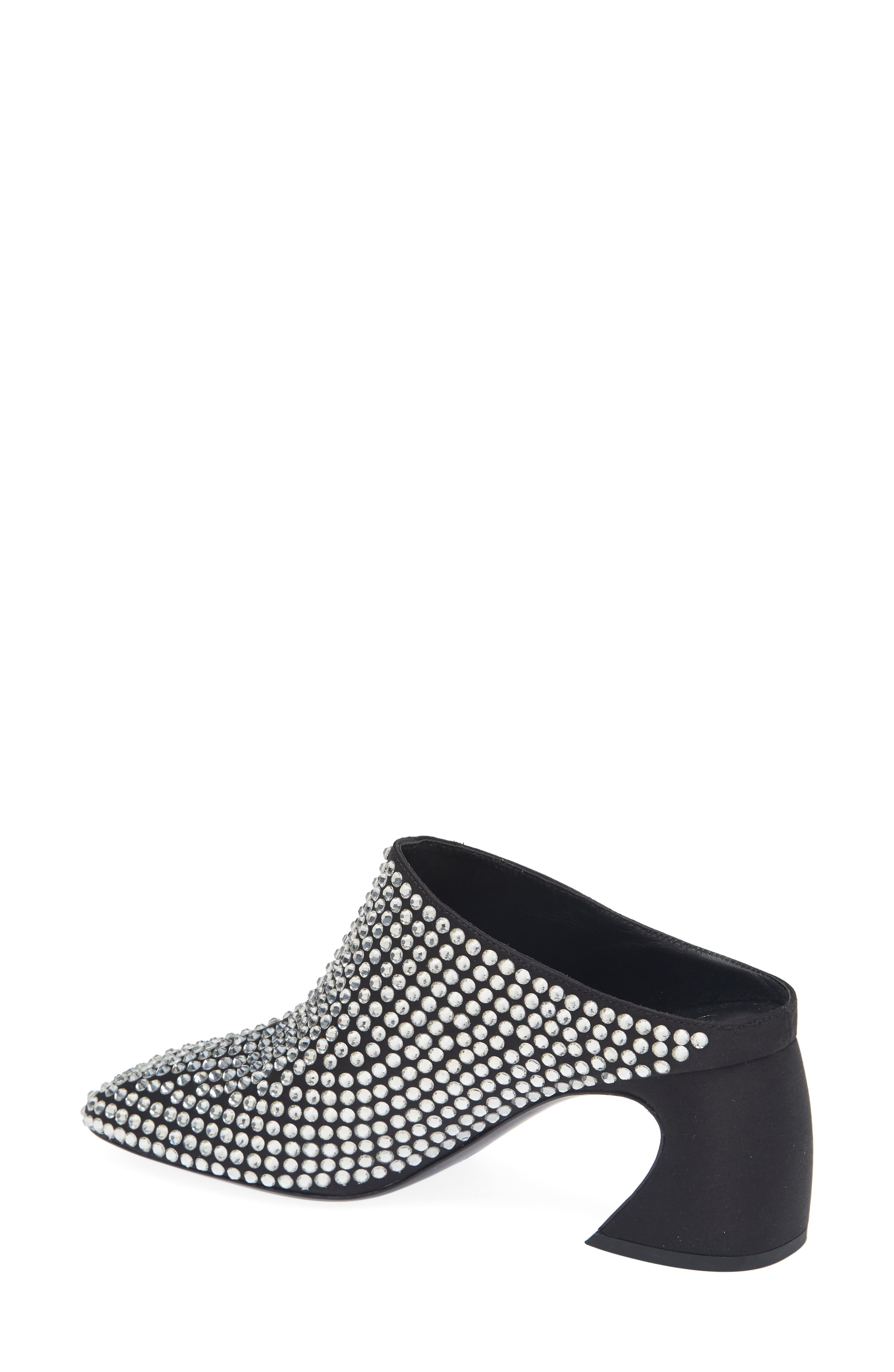 3.1 Phillip Lim Crystal Embellished Mule, Alternate, color, Black