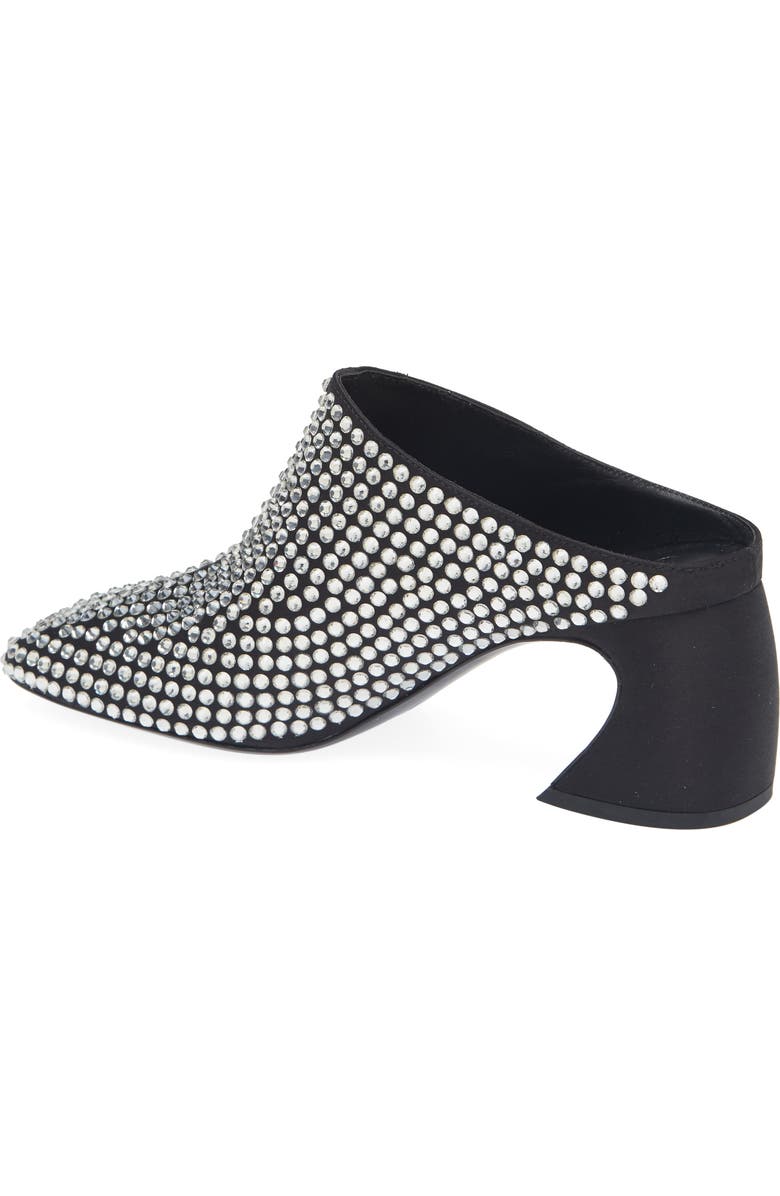 3.1 Phillip Lim Crystal Embellished Mule, Alternate, color, Black