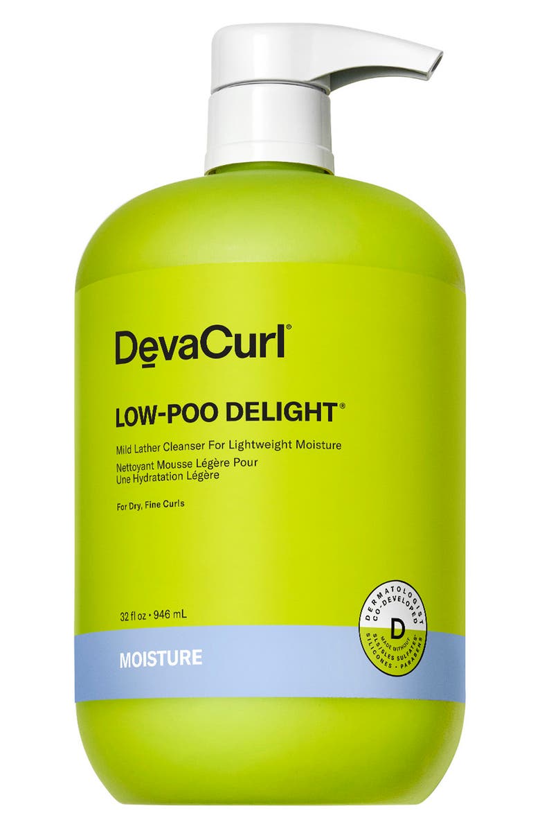 DevaCurl Low-Poo Delight<sup>®</sup> Mild Lather Cleanser, Main, color,