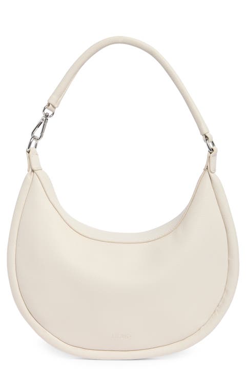 Convertible Faux Leather Shoulder Bag