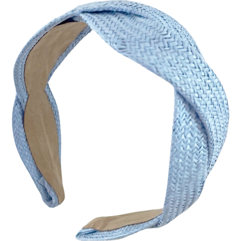 Bits & Bows Seaside Waves Headband In Blue