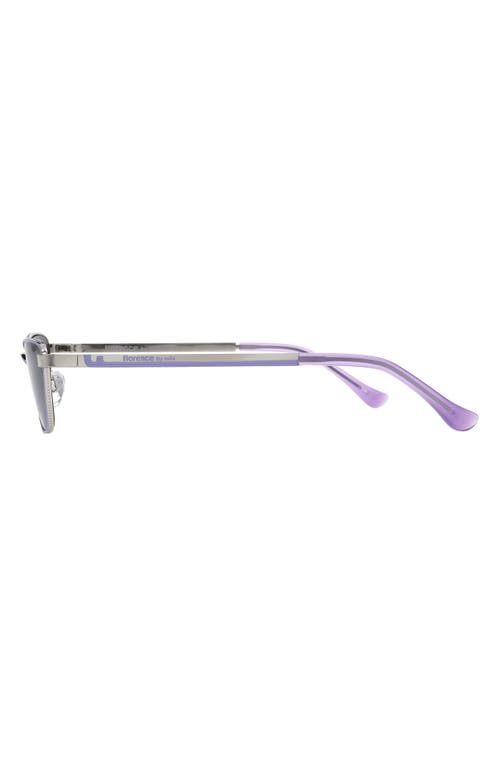 Florence By Mills 56mm Cat Eye Sunglasses In Purple