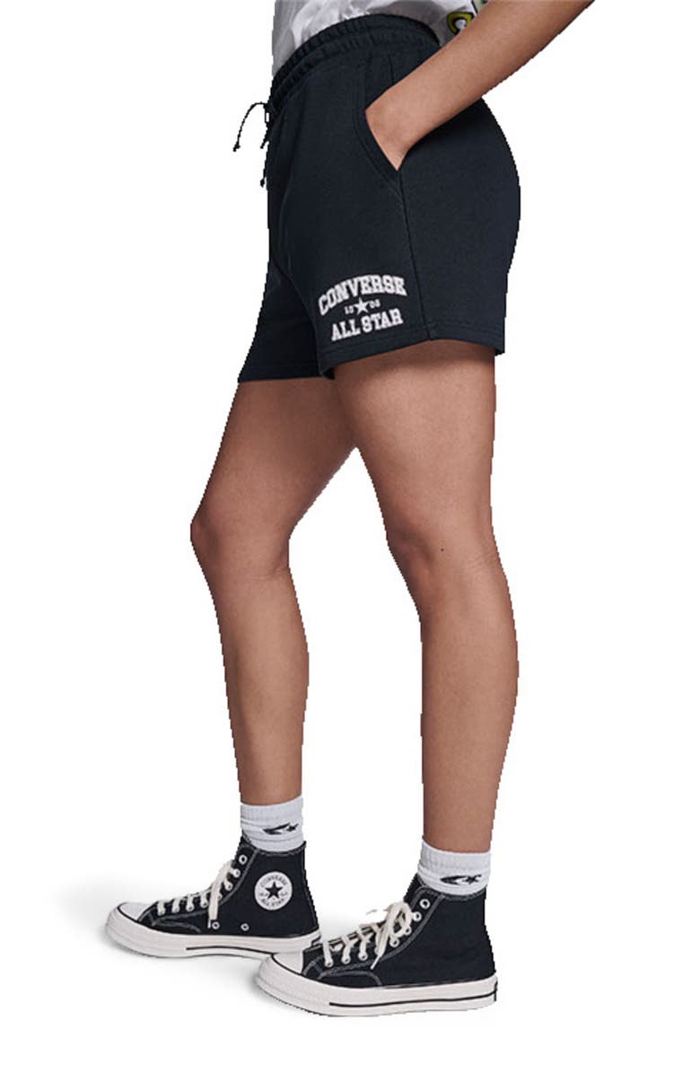 Converse All Star Shorts, Alternate, color, Converse Black