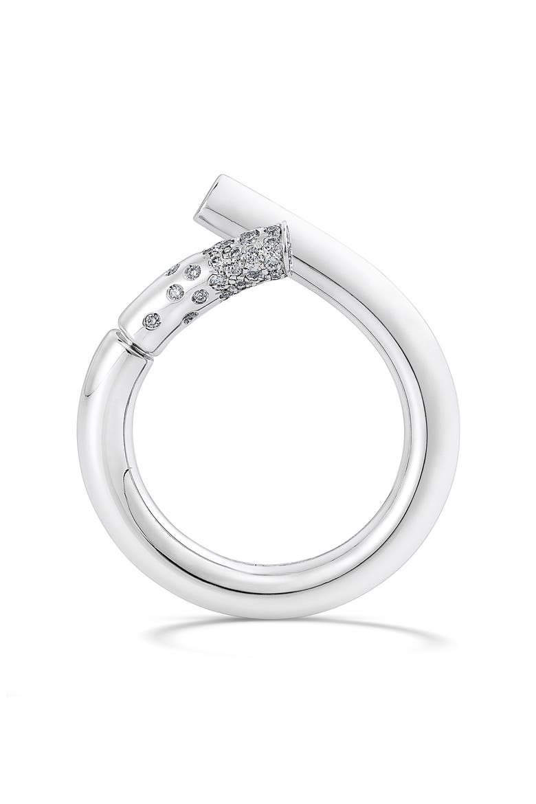 Oera Pavé Diamond Ring, Alternate, color, 18K WHITE GOLD