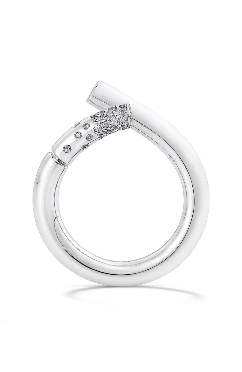 TABAYER Oera Pavé Diamond Ring, Alternate, color, White Gold