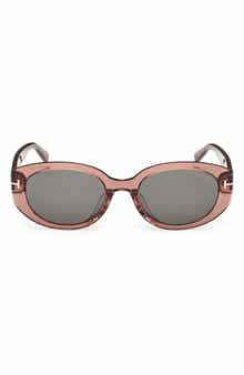 54mm Oval Sunglasses