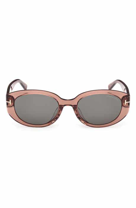 54mm Oval Sunglasses