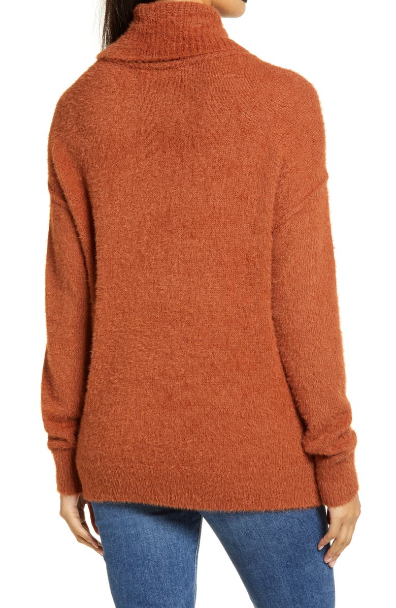 Caslon<sup>®</sup> Turtleneck Sweater, Alternate, color,