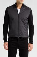 Bruno Magli Wool & Nylon Zip Jacket