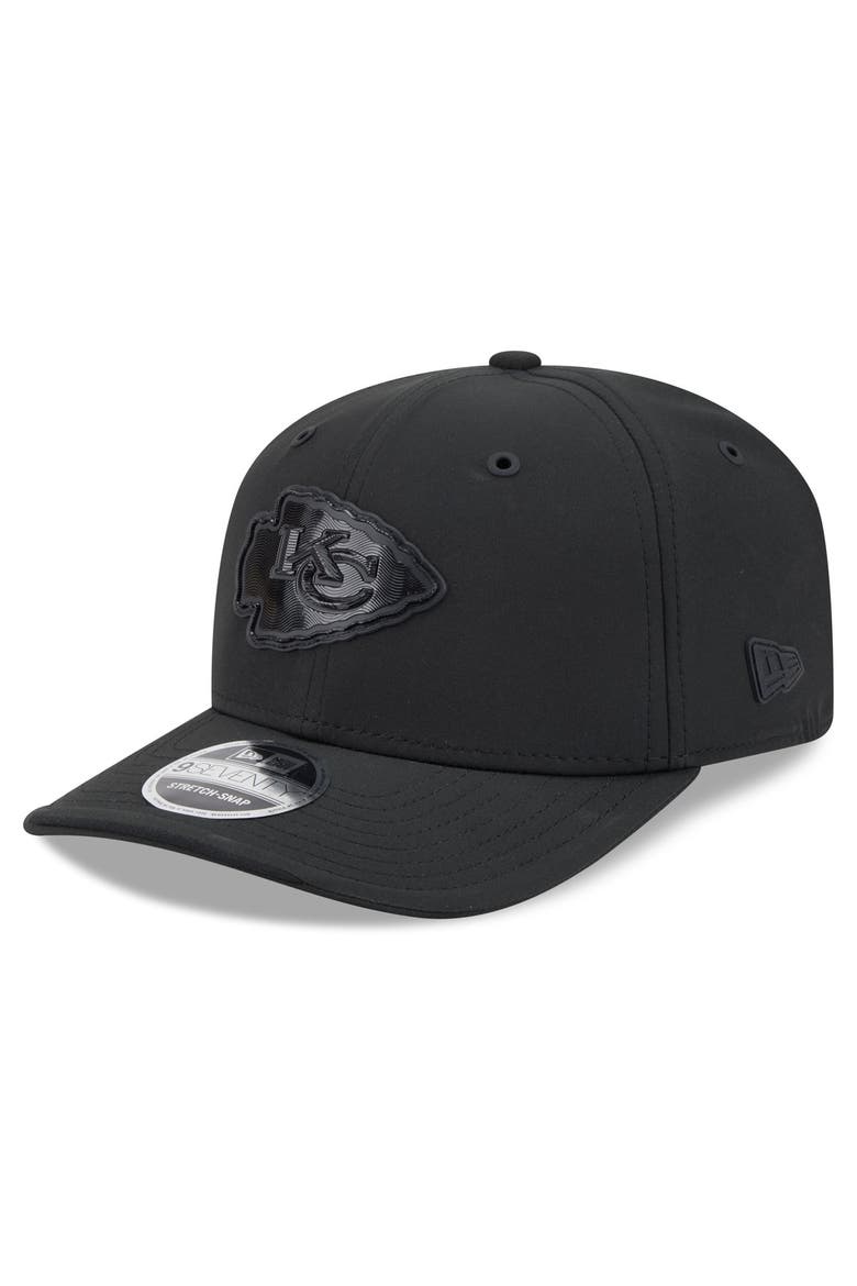 Men's New Era Black Kansas City Chiefs 2026 Sideline 9SEVENTY Adjustable Hat, Main, color, Black