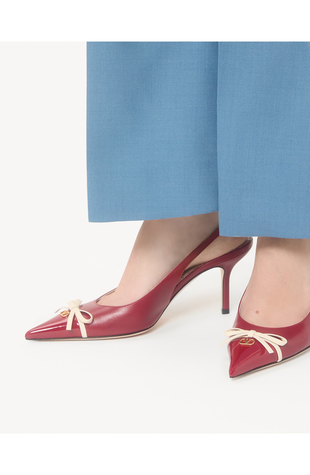 Bepointy Pointed Toe Slingback Pump - image 4