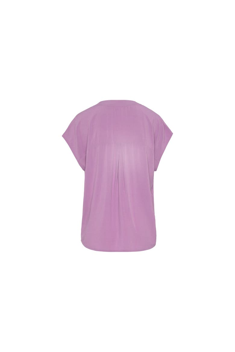 Button Detail Blouse, Alternate, color, Lilac