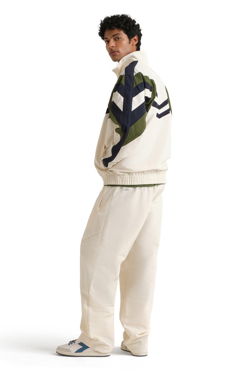 Diadora Legacy Nylon Track Pants, Alternate, color, White Alyssum