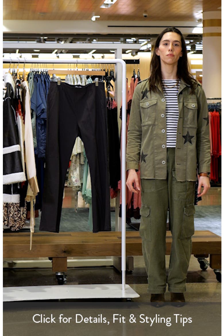 Berkeley Wonderstretch Pull-On High Waist Slim Ankle Flare Pants video