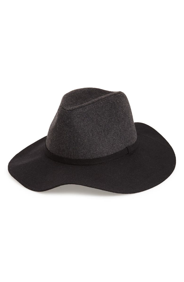 BP. Two Tone Felt Panama Hat, Main, color, 