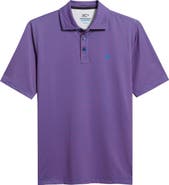 Johnston & Murphy XC4® + Cool Degree™ Microprint Performance Golf Polo