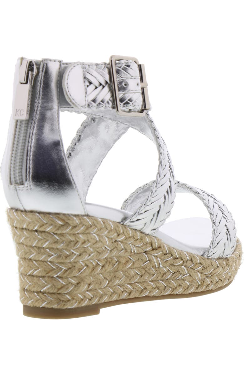 Reaction Kenneth Cole Reed Sway Metallic Wedge Sandal, Alternate, color,
