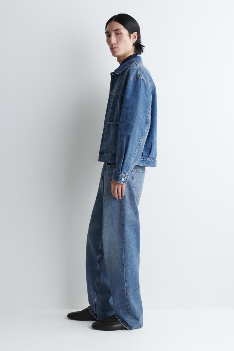 Denim Shirt Jacket, Alternate, color, BLUE