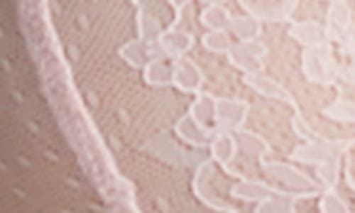 Commando Double Take Lace Bralette In Blush