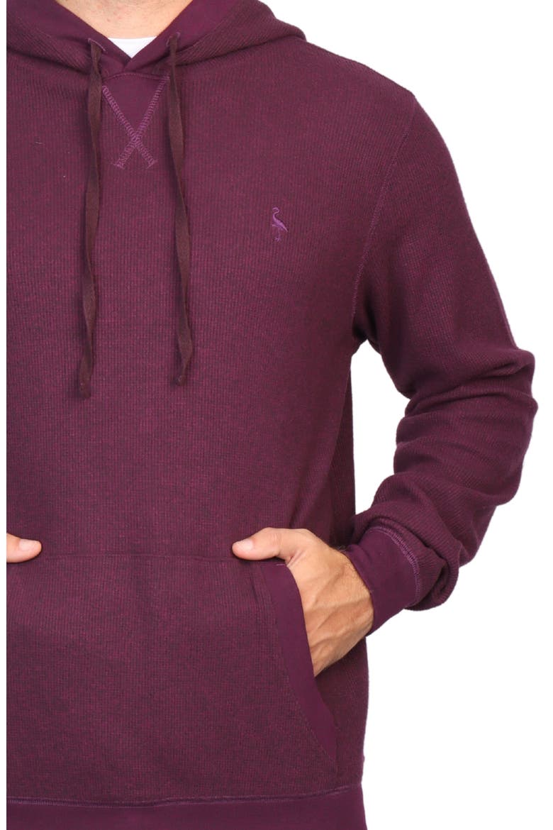 Cozy Knit Hoodie, Alternate, color, BERRY HEATHER