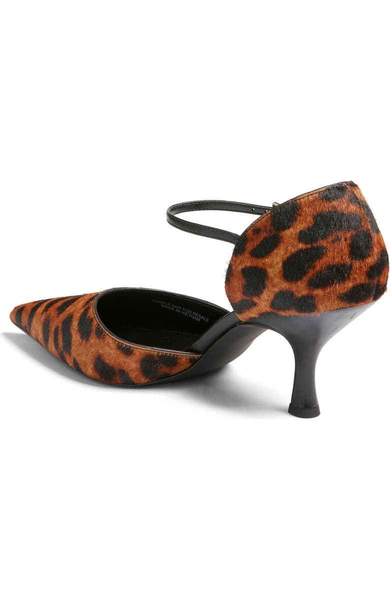 Nordstrom Liv Pointed Toe d'Orsay Pump, Alternate, color, Tan Toasted Leopard