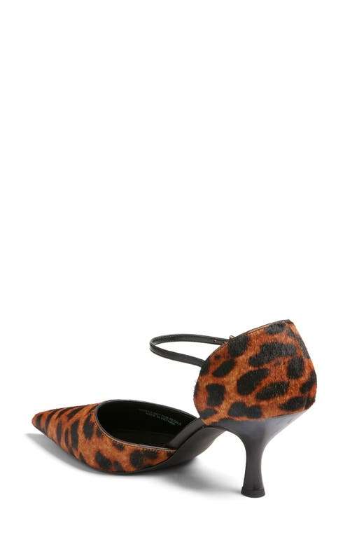 Nordstrom Liv Pointed Toe D'orsay Pump In Brown