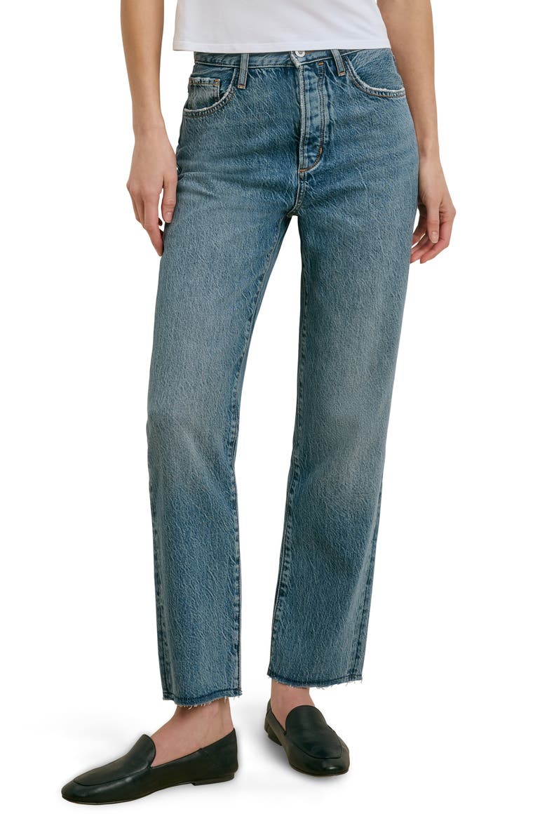 The Jen Slim Straight Leg Jeans, Main, color, OSLO