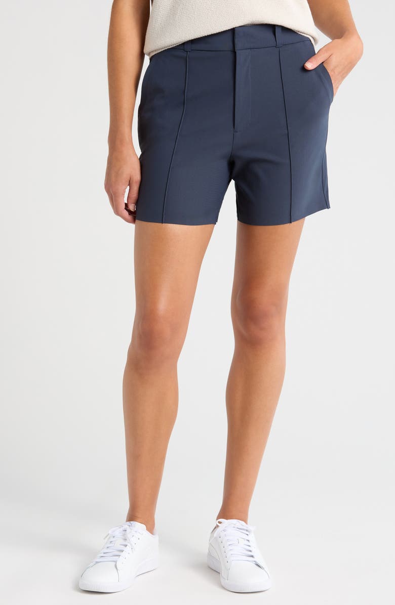 Rhone Birdie Golf Trouser Shorts, Main, color, Navy Blue