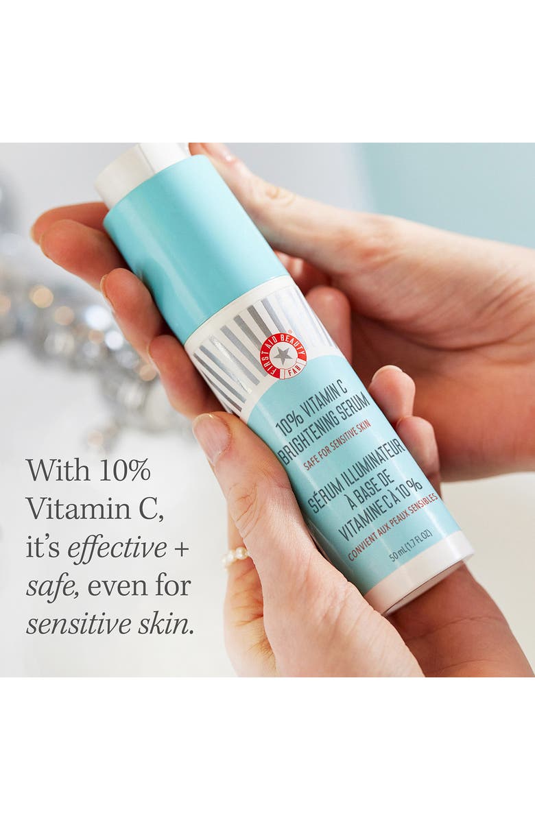 First Aid Beauty 10% Vitamin C Brightening Serum, Alternate, color,