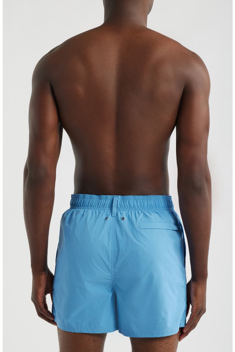 Zane Mid Length Print Swim Trunks, Alternate, color, CLASSIC BLUE