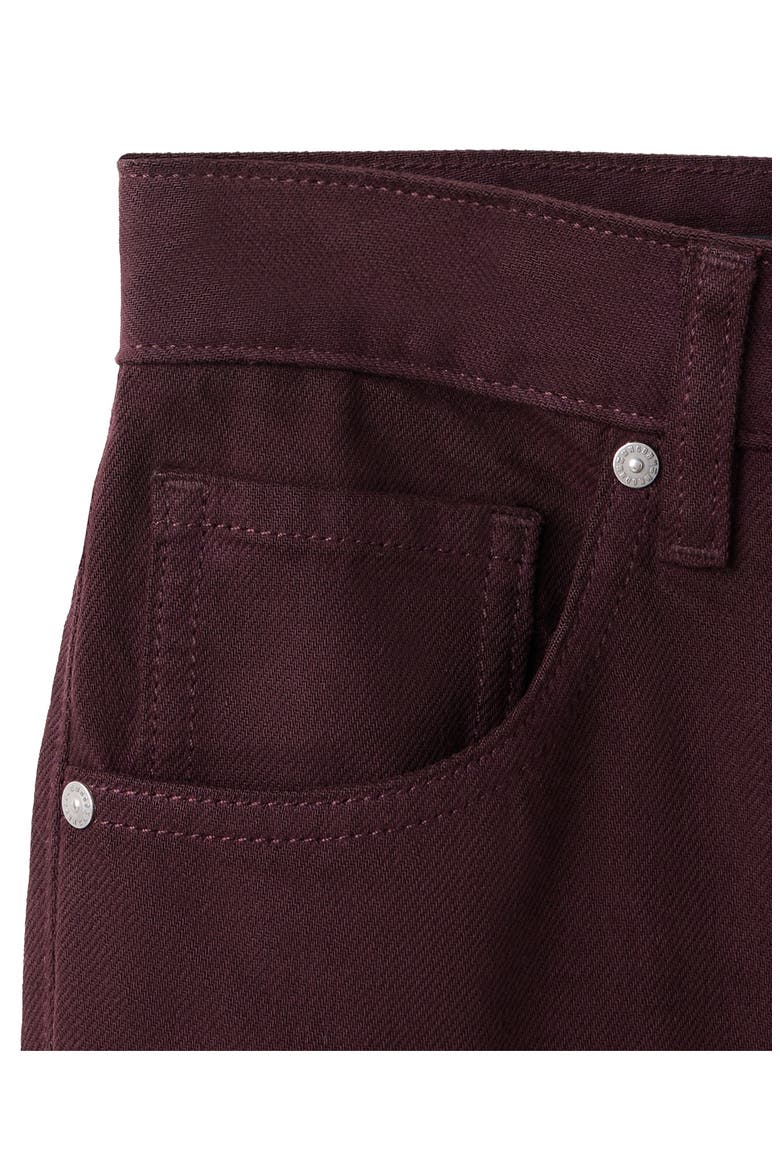 Miami Straight Leg Jeans, Alternate, color, WINE