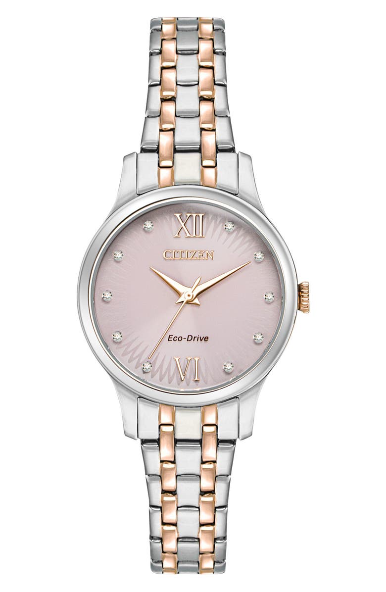 Citizen Classic Bracelet Watch, 31mm, Main, color, Two-Tone