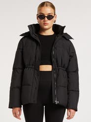 4TH ARQ Nova Longline Hooded Puffer Coat