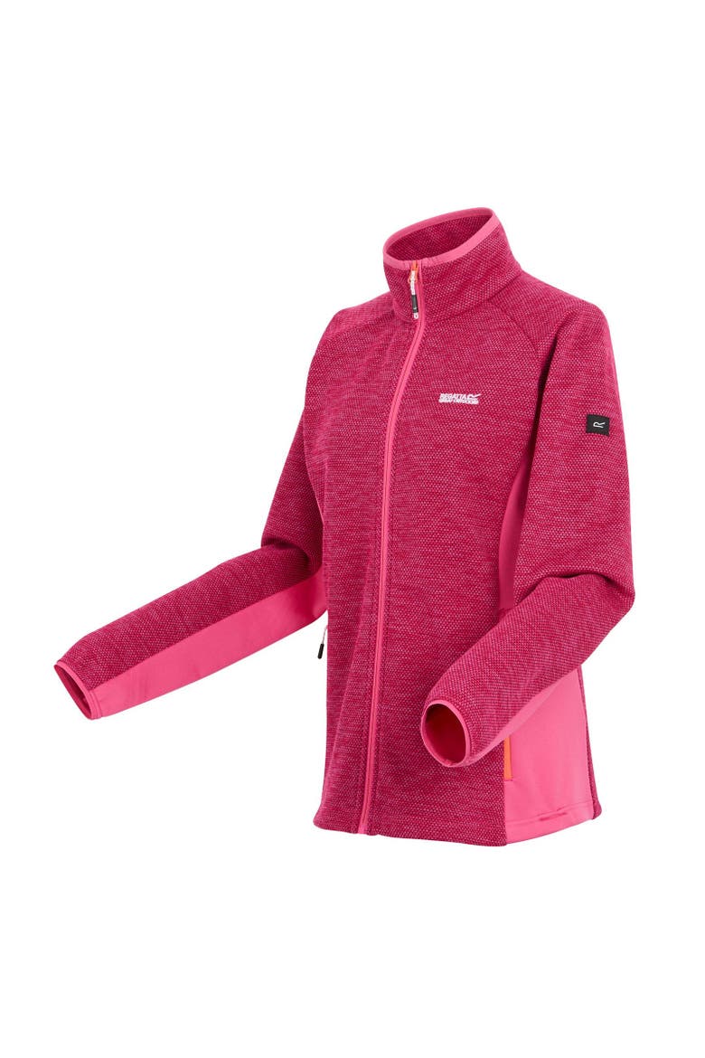 Highton IV Full Zip Fleece Jacket, Alternate, color, Flamingo Pink