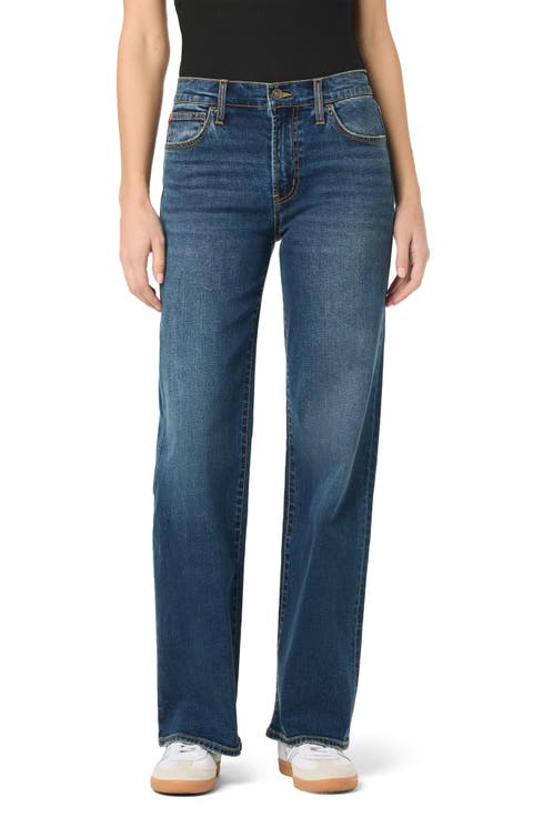 Rosalie High Waist Wide Leg Jeans (Mezzanine)