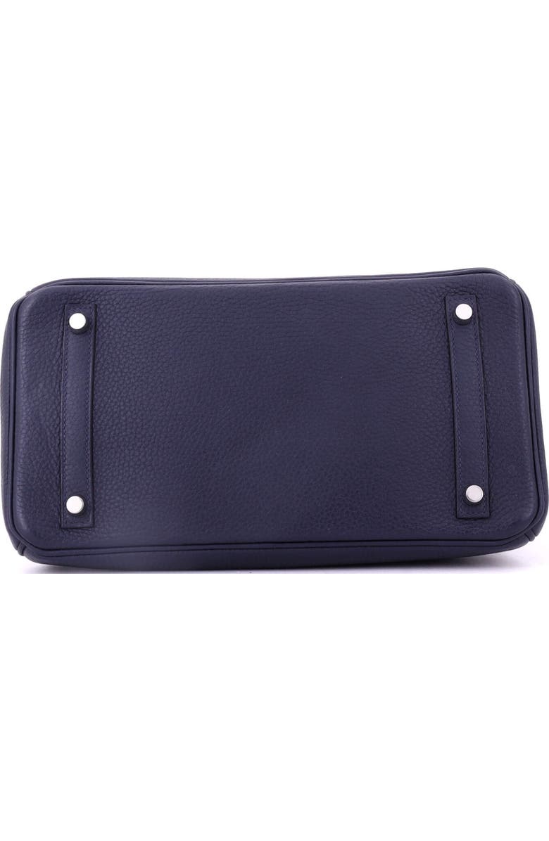 Pre-Owned Hermes Birkin Handbag Verso Clemence with Palladium Hardware 30, Alternate, color, Verso - Bleu Nuit/Rose Pourpre