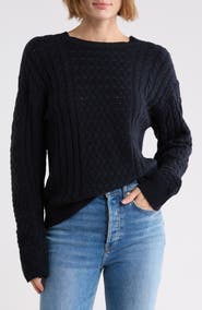 WEST K Cable Knit Sweater