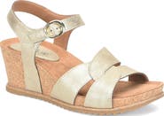 EUROSOFT Tressa Ankle Strap Wedge Sandal