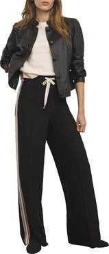 MINT VELVET Crochet Trim Wide Trousers